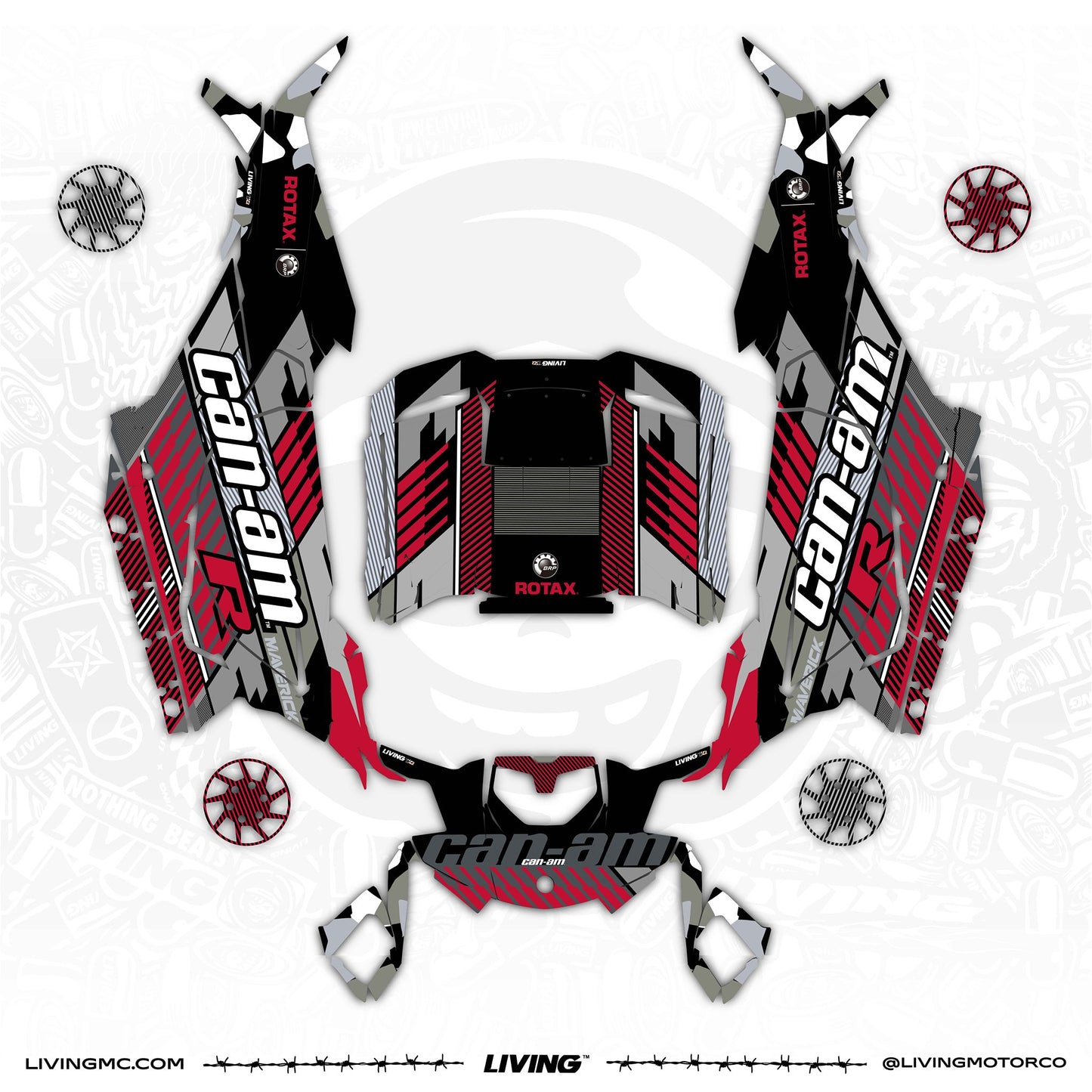 Can-Am Kit d'Adhesius "Uncle Jesus"