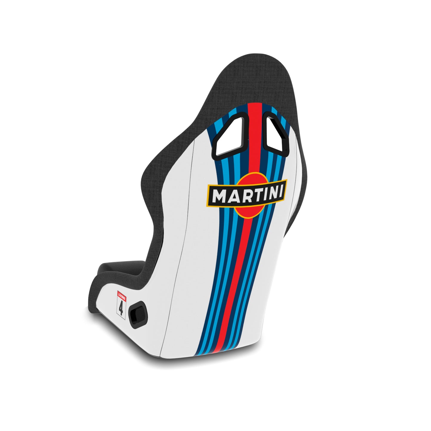 Bucket Seat Graphic Kit – "Martini Racing"