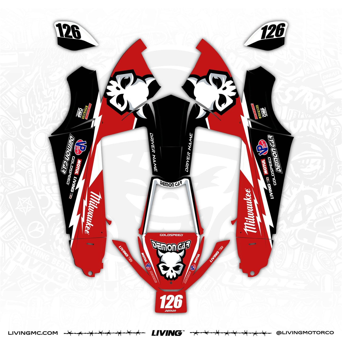 Demoncar Graphics Kit "Zar"
