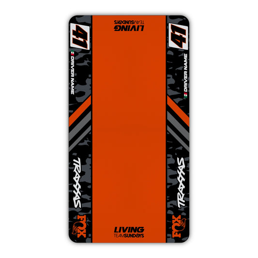 Floor Mat Graphic Kit – "Desert Race"