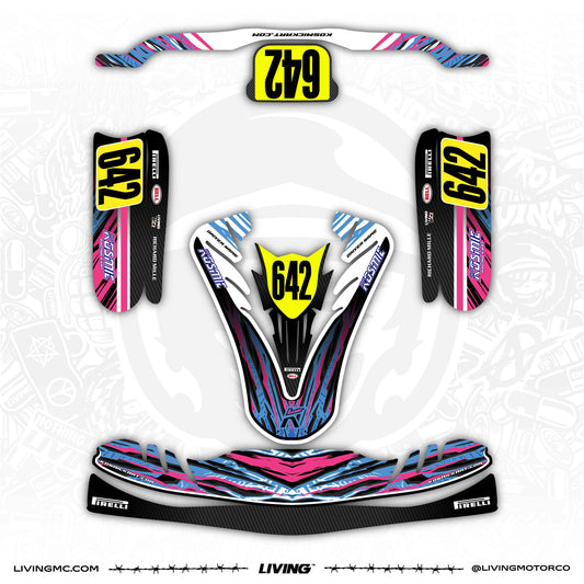 Kosmic Kart Graphics Kit "Saturn"