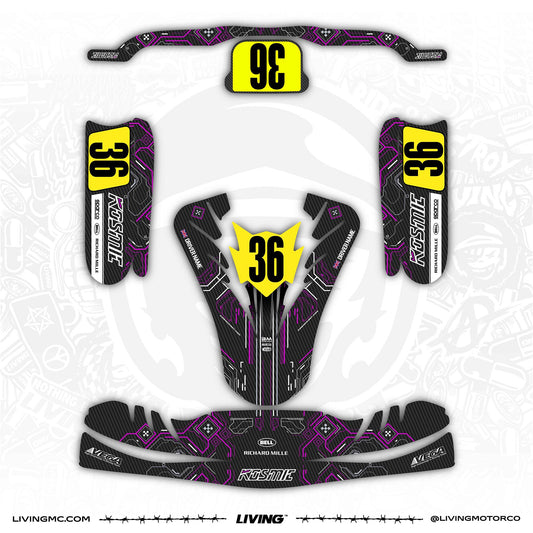 Kosmic Kart Graphics Kit "Raw"