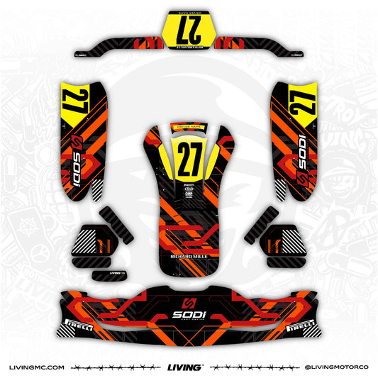Sodi Kart Graphics Kit "Cyberpunk"