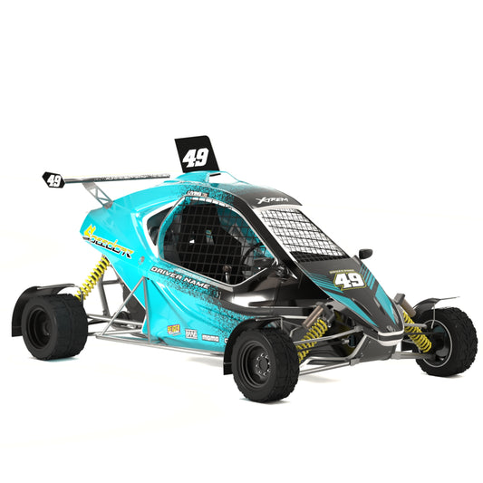Speedcar Xtrem Graphics Kit "Fade"