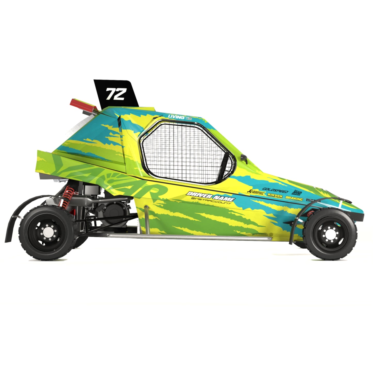 Yacar Graphics Kit "Ecosolvent"