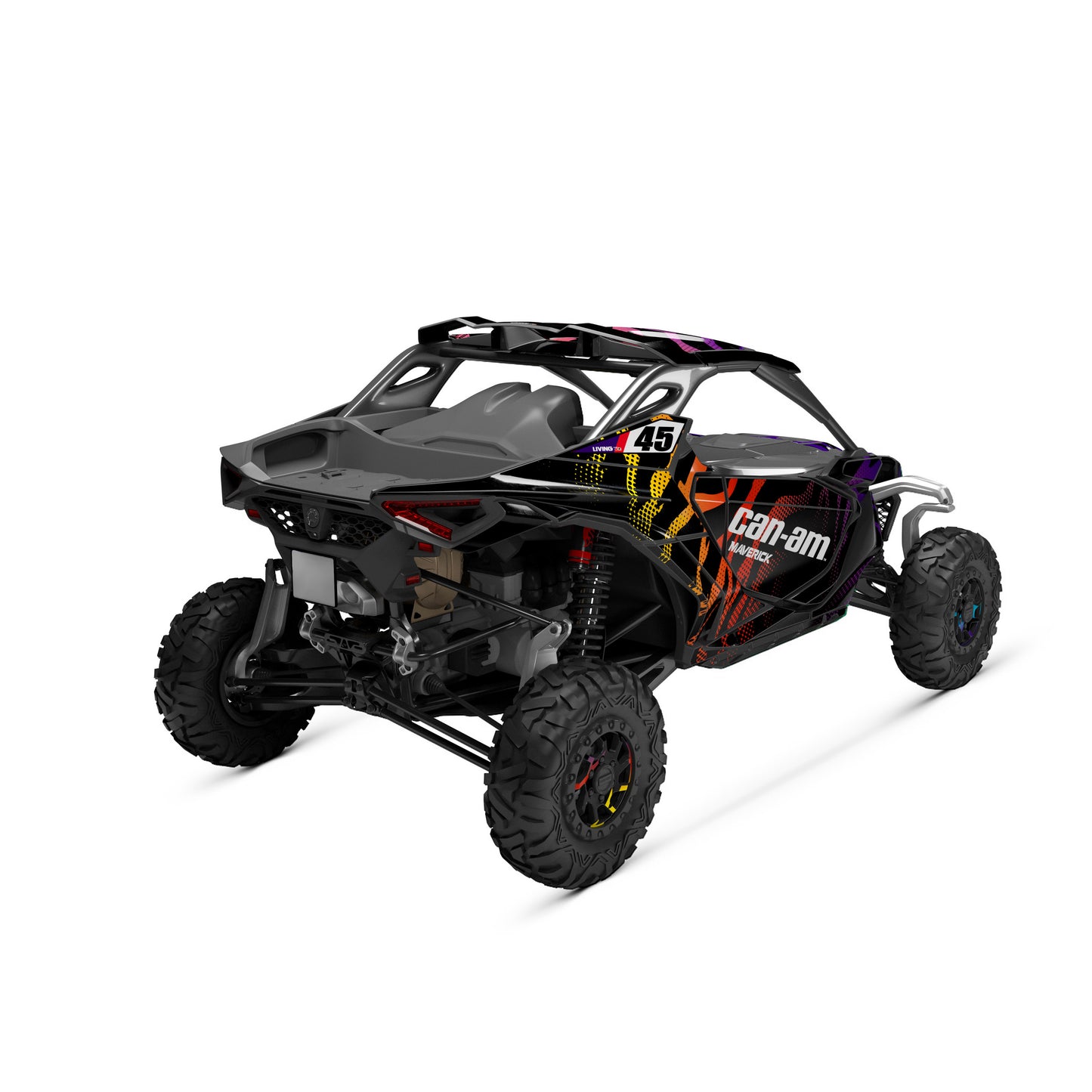 Can-Am Graphics Kit "Zebra Stamp"