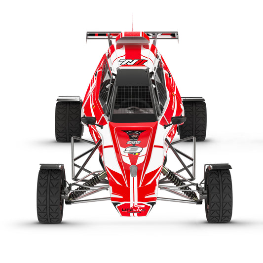 LifeLive TN11 Graphics Kit "Red Bullet"