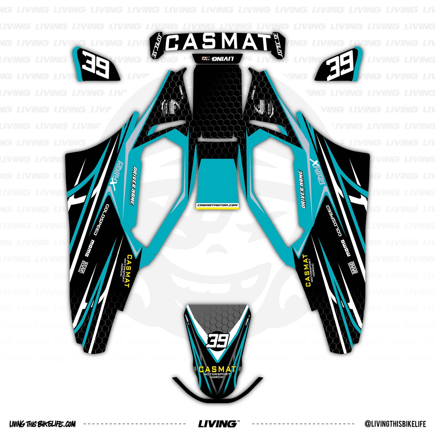Casmat Graphics Kit "Svensson Replica"