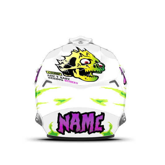 Brave Helmet Graphics Kit "Firestorm Green"