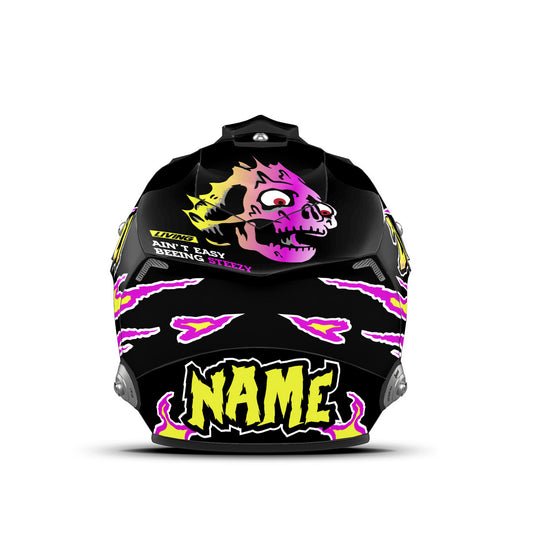 Brave Helmet Graphics Kit "Firestorm Pink"