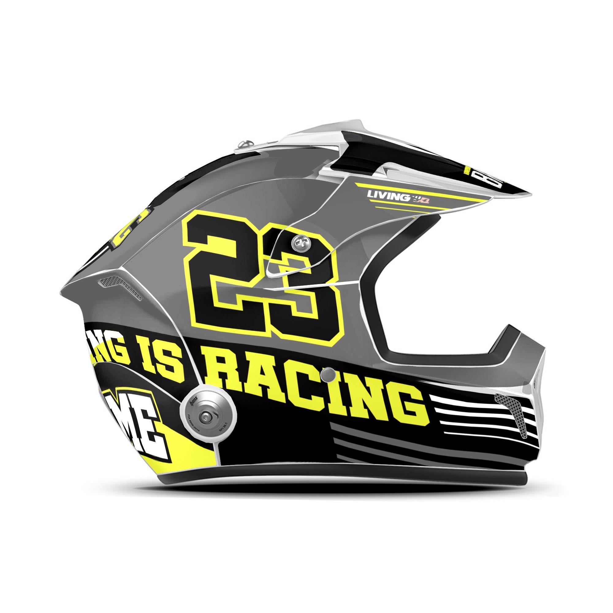 Brave Helmet Graphics Kit Impact