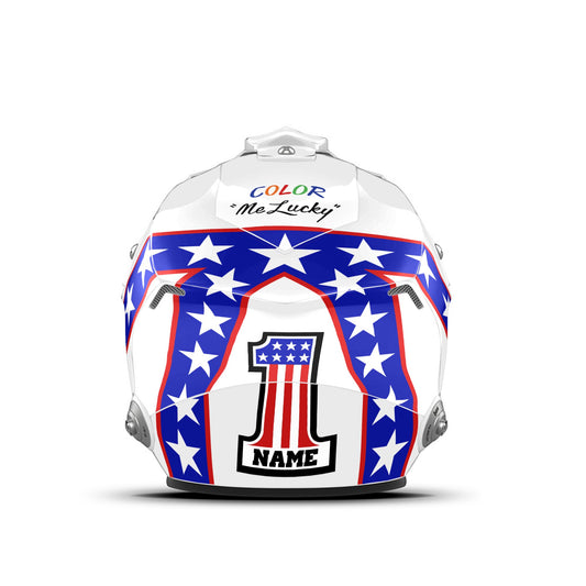 Brave Helmet Graphics Kit "Knievel Tribute"