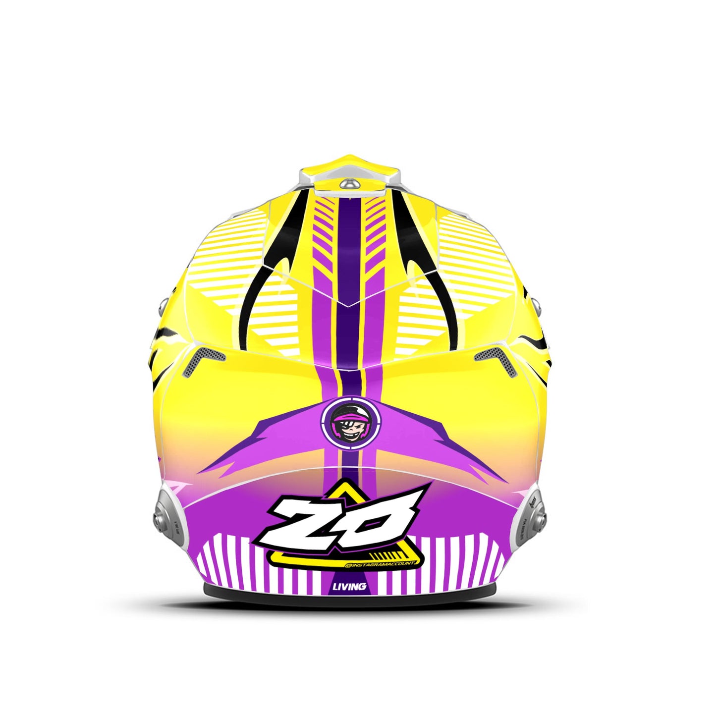 Brave Helmet Graphics Kit "Psycho Racer"