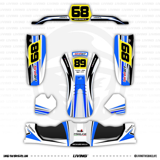 Birel ART Kart Graphics Kit "Maniac"