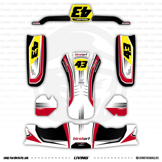 Birel ART Kart Graphics Kit "McCoy"