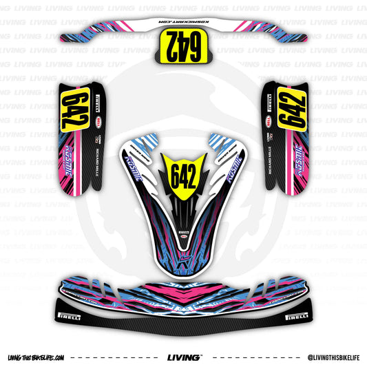 Kosmic Kart Graphics Kit "Saturn"