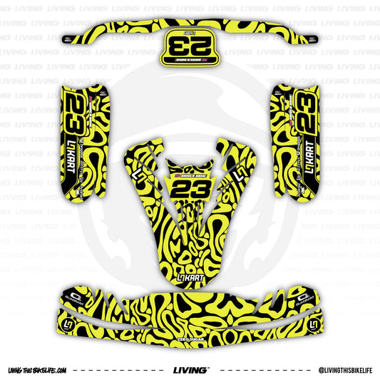 Lando Norris Kart Graphics Kit "Beast"
