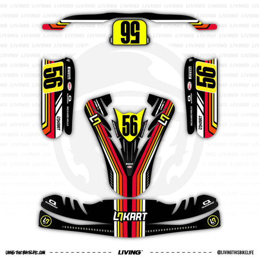Lando Norris Kart Graphics Kit "Unknown"