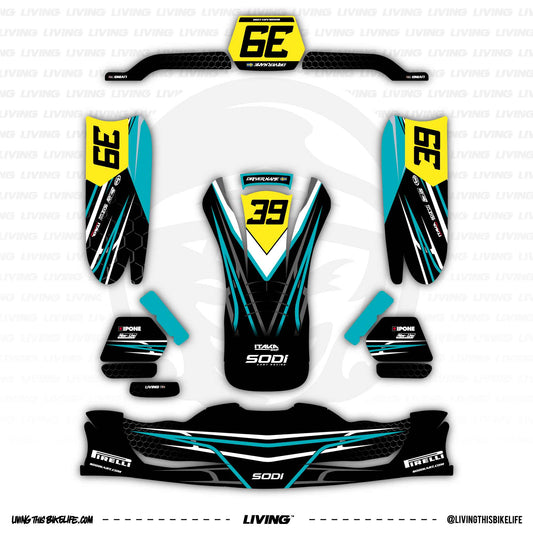 Sodi Kart Graphics Kit "Svensson"