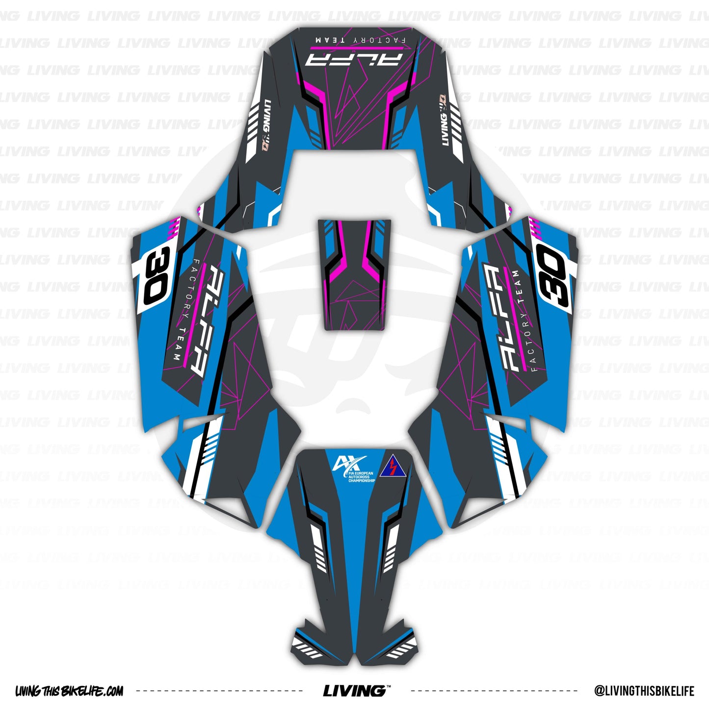 Alfa Graphics Kit "Metric"