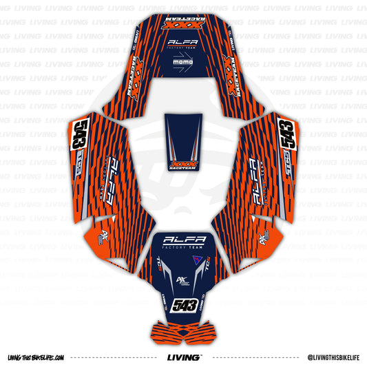 Alfa Graphics Kit "Spark Fan"