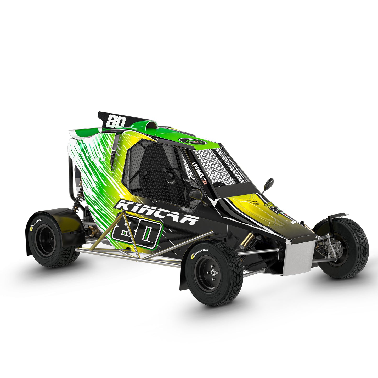 Kincar Graphics Kit "Greenday"