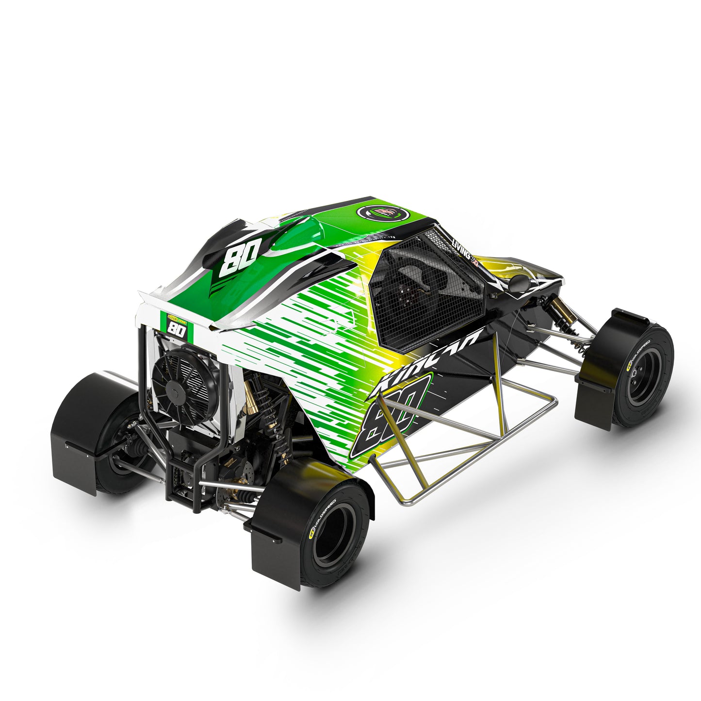 Kincar Graphics Kit "Greenday"