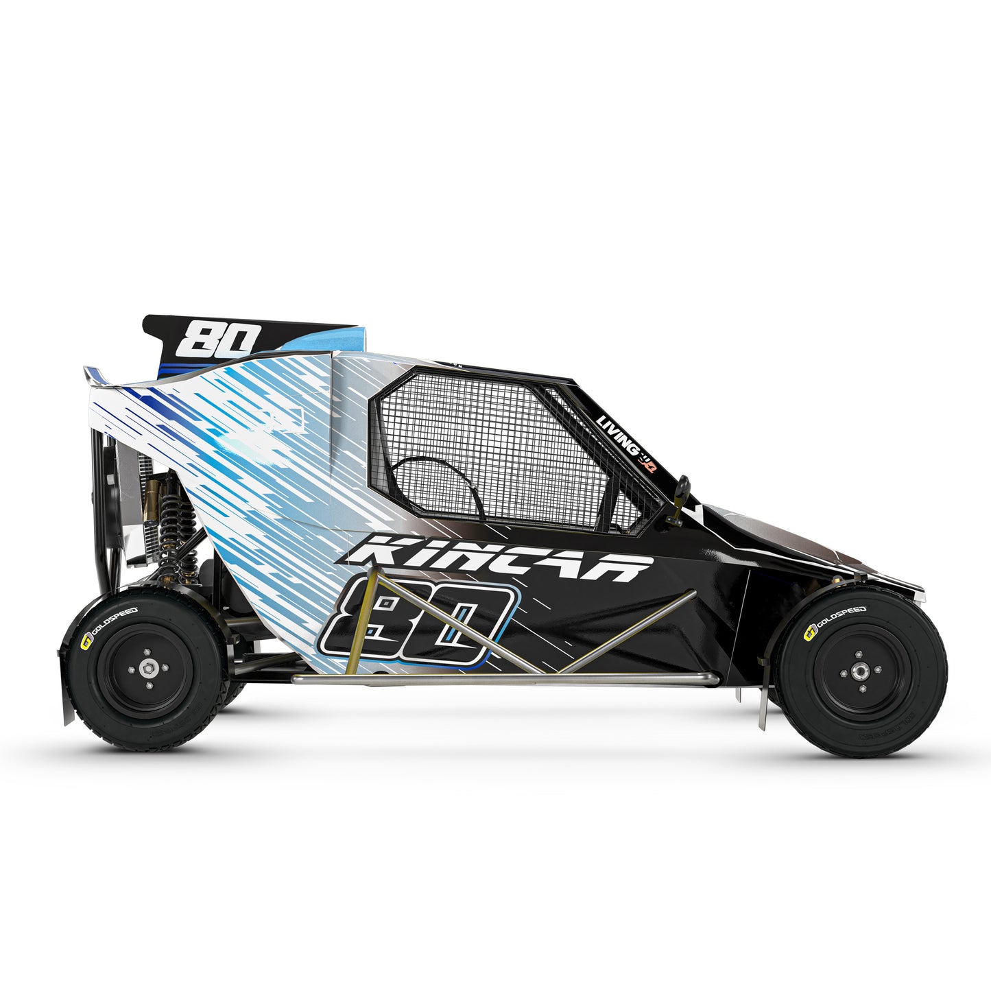 Kincar Graphics Kit "Greenday Blue"