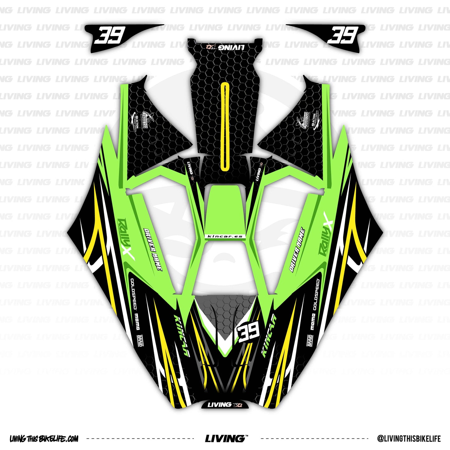Kincar Graphics Kit "RX Predator"