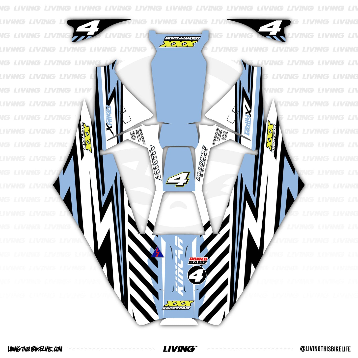 Kincar Graphics Kit "Skyline"