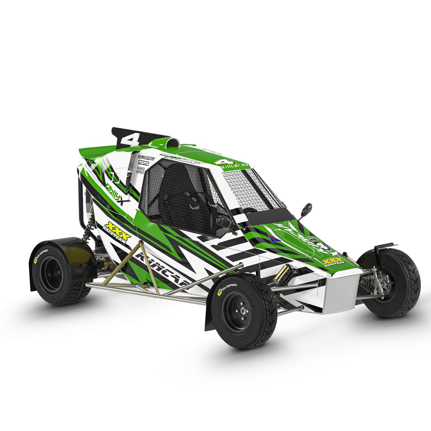 Kincar Graphics Kit "Skyline Green"