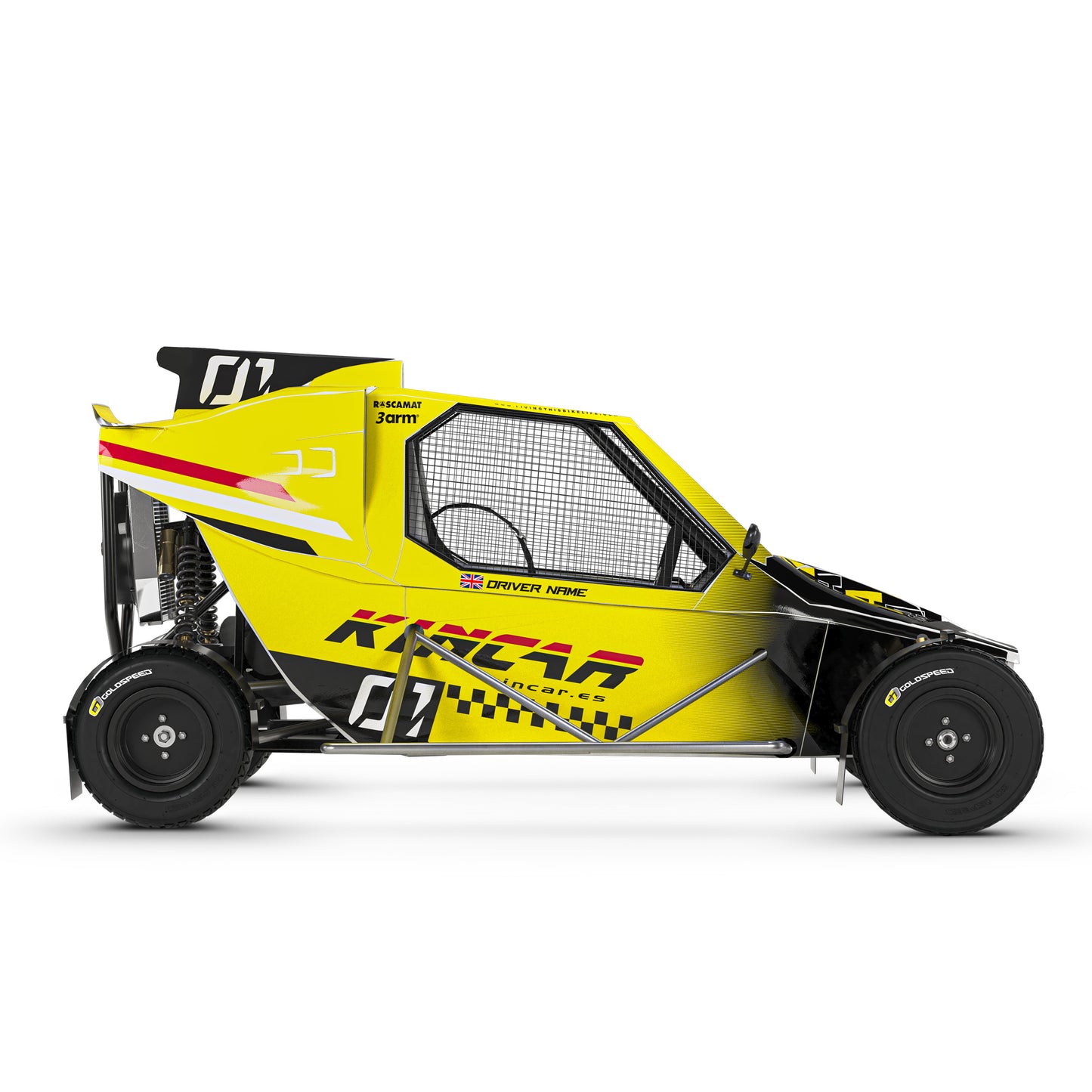 Kincar Graphics Kit "Solar Flare"