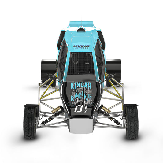 Kincar Graphics Kit "Solar Flare Blue"