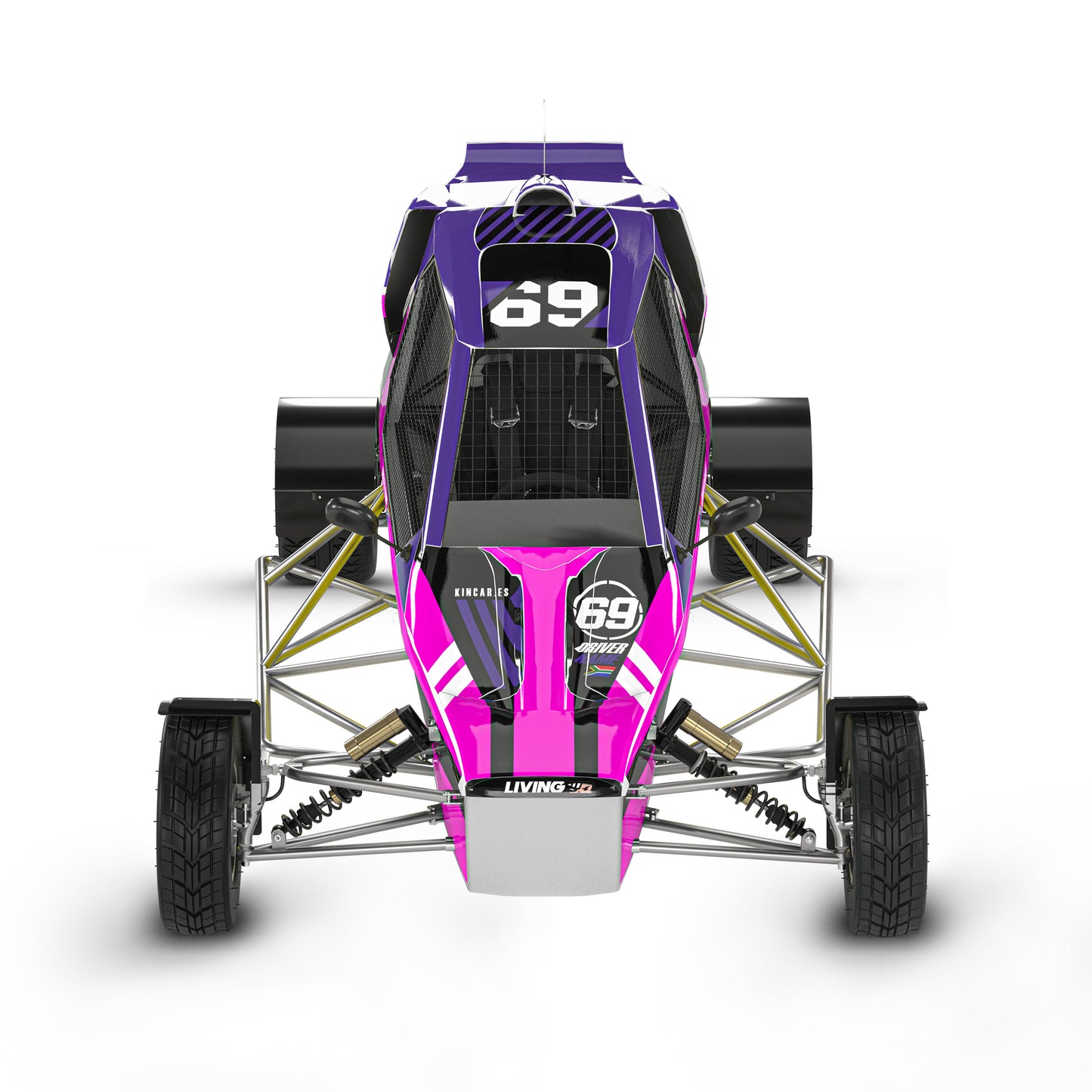 Kincar Graphics Kit "Wheeler Walker Purple"