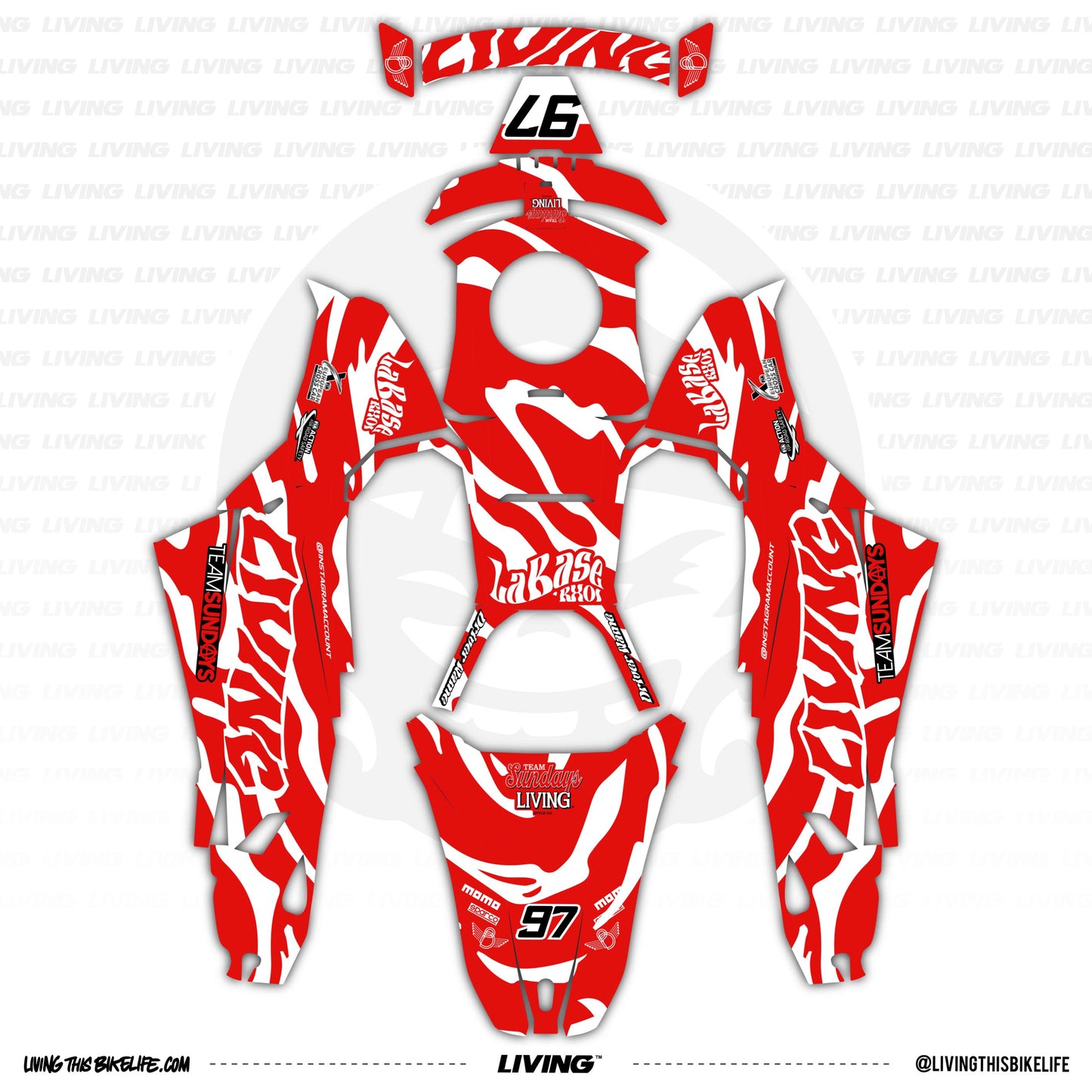 La Base Graphics Kit "Vulcan"