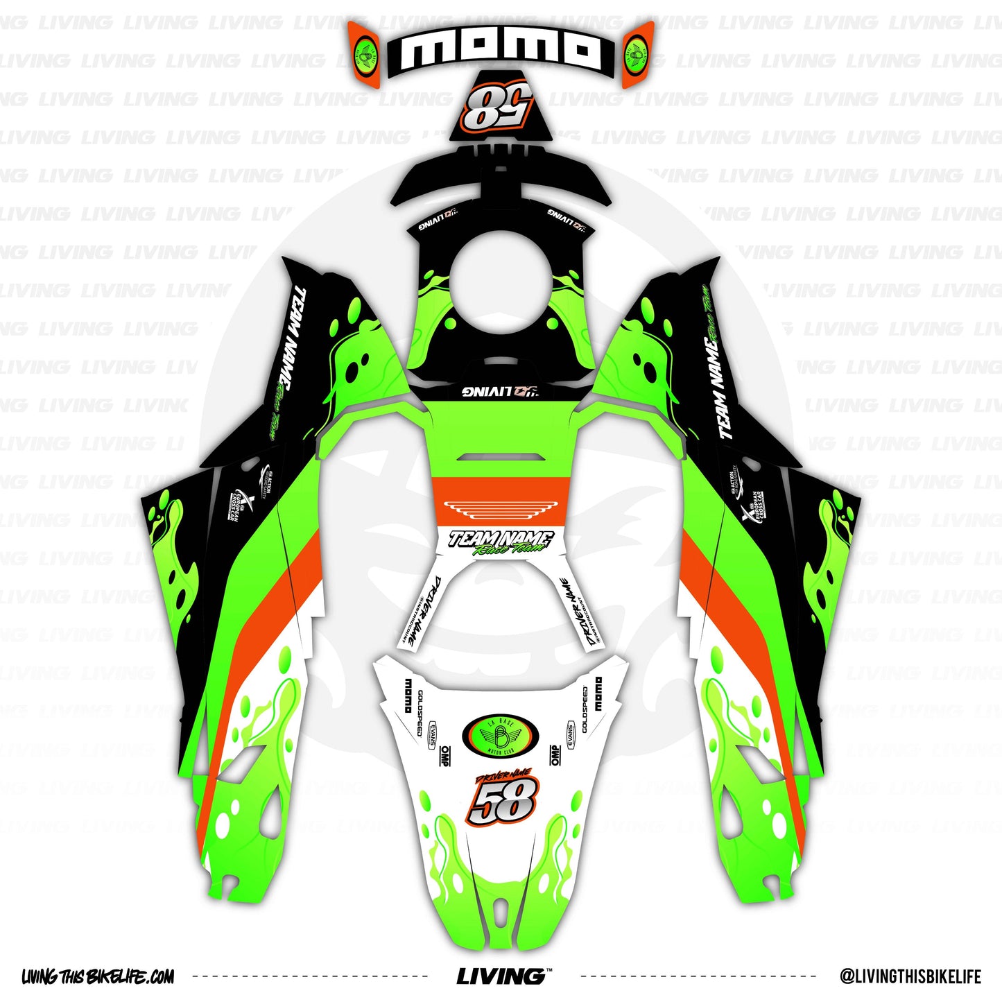 La Base Graphics Kit "Hulk"