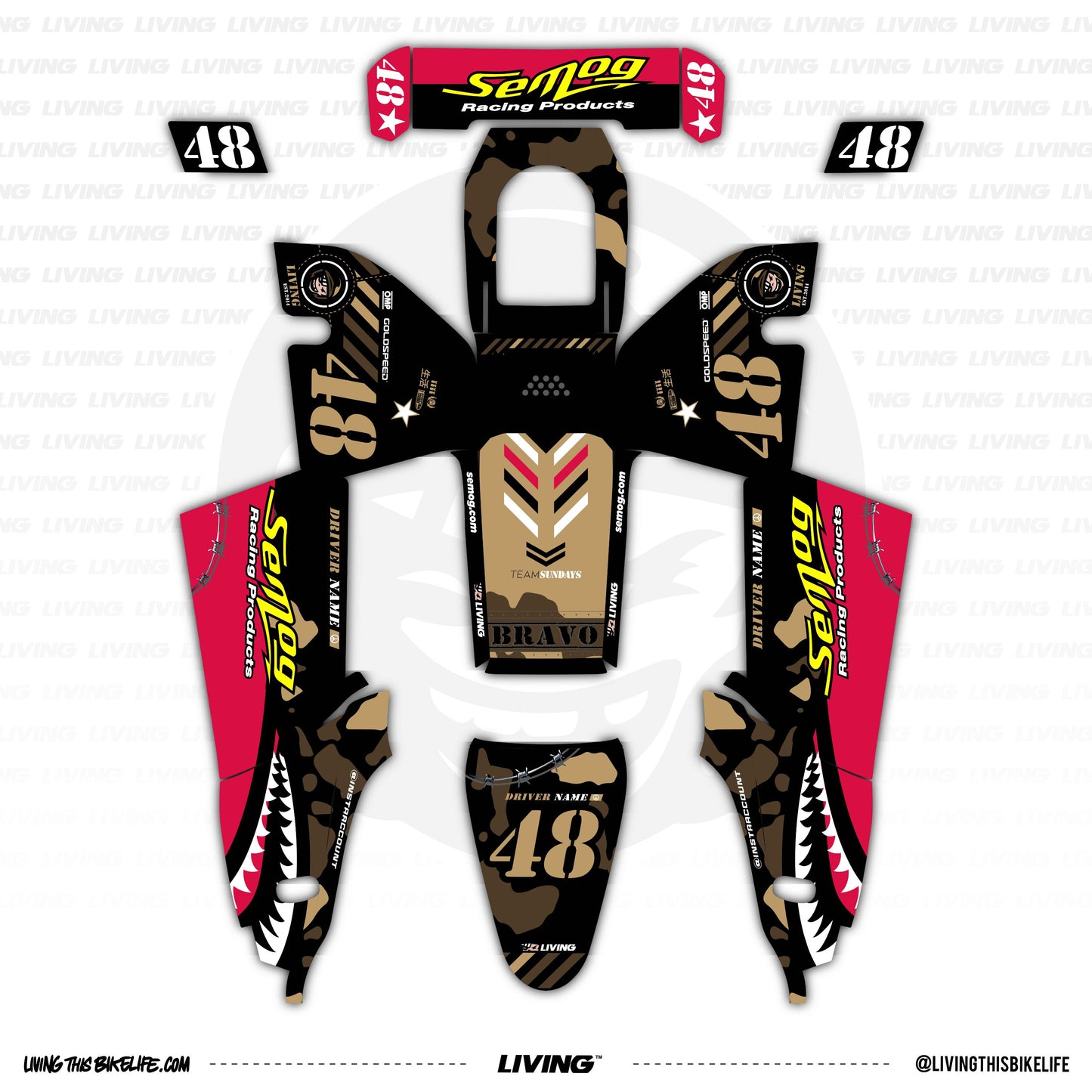Semog Graphics Kit "Army"