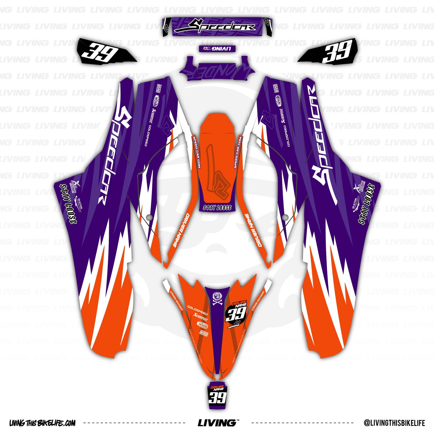 Speedcar Wonder Graphics Kit "Animal"