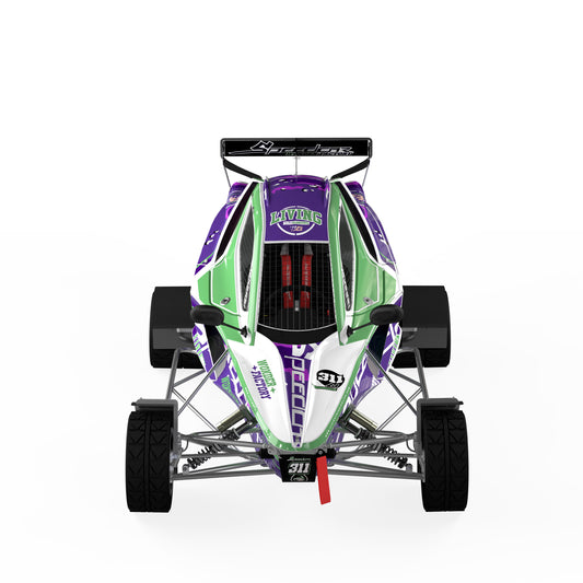 Speedcar Wonder Graphics Kit "Animal Mother Purple"
