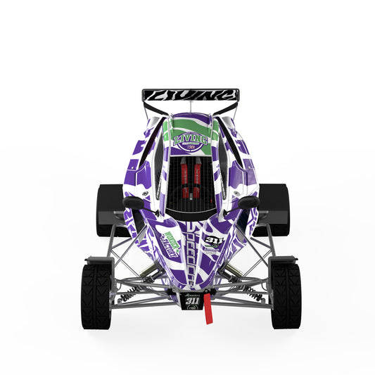Speedcar Wonder Graphics Kit "Purple Vulcan"