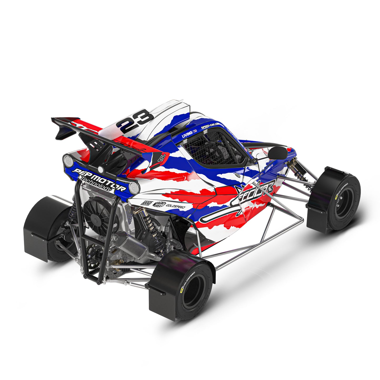 Speedcar Wonder-R Graphics Kit "Meit"