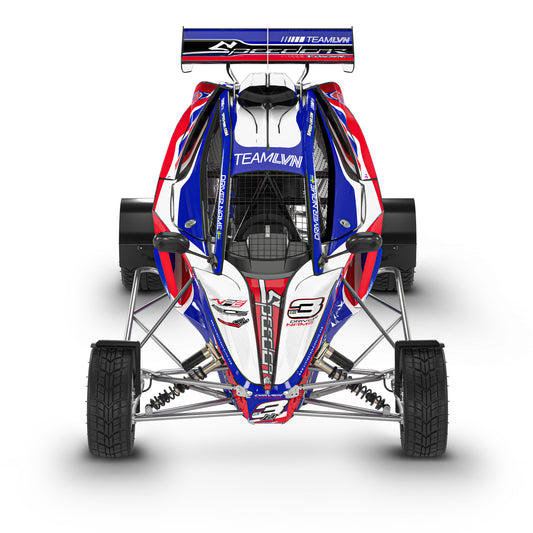 Speedcar Wonder-R Graphics Kit "Nascar"