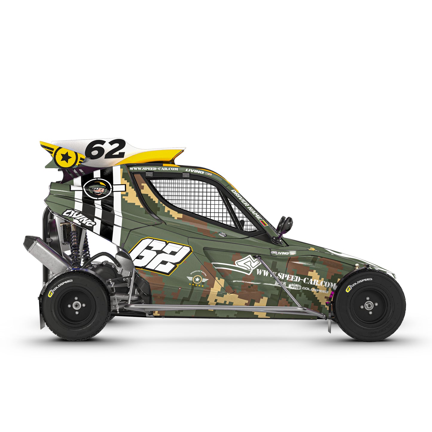 Speedcar Wonder-R Graphics Kit "Satisfyer"