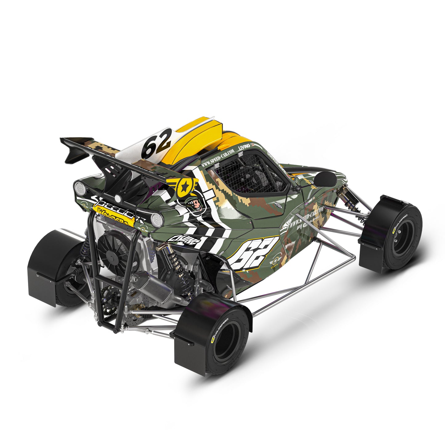 Speedcar Wonder-R Graphics Kit "Satisfyer"