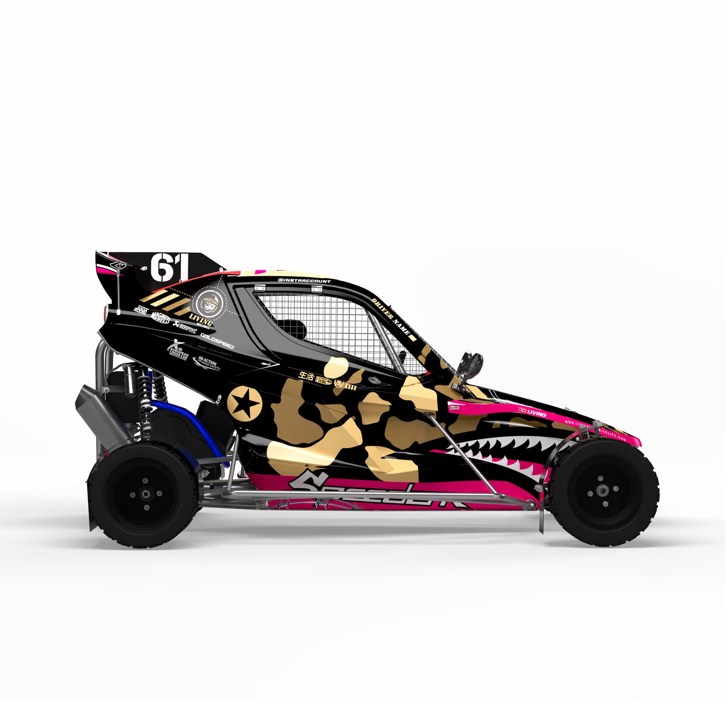 Speedcar Wonder Graphics Kit "Spitfire"