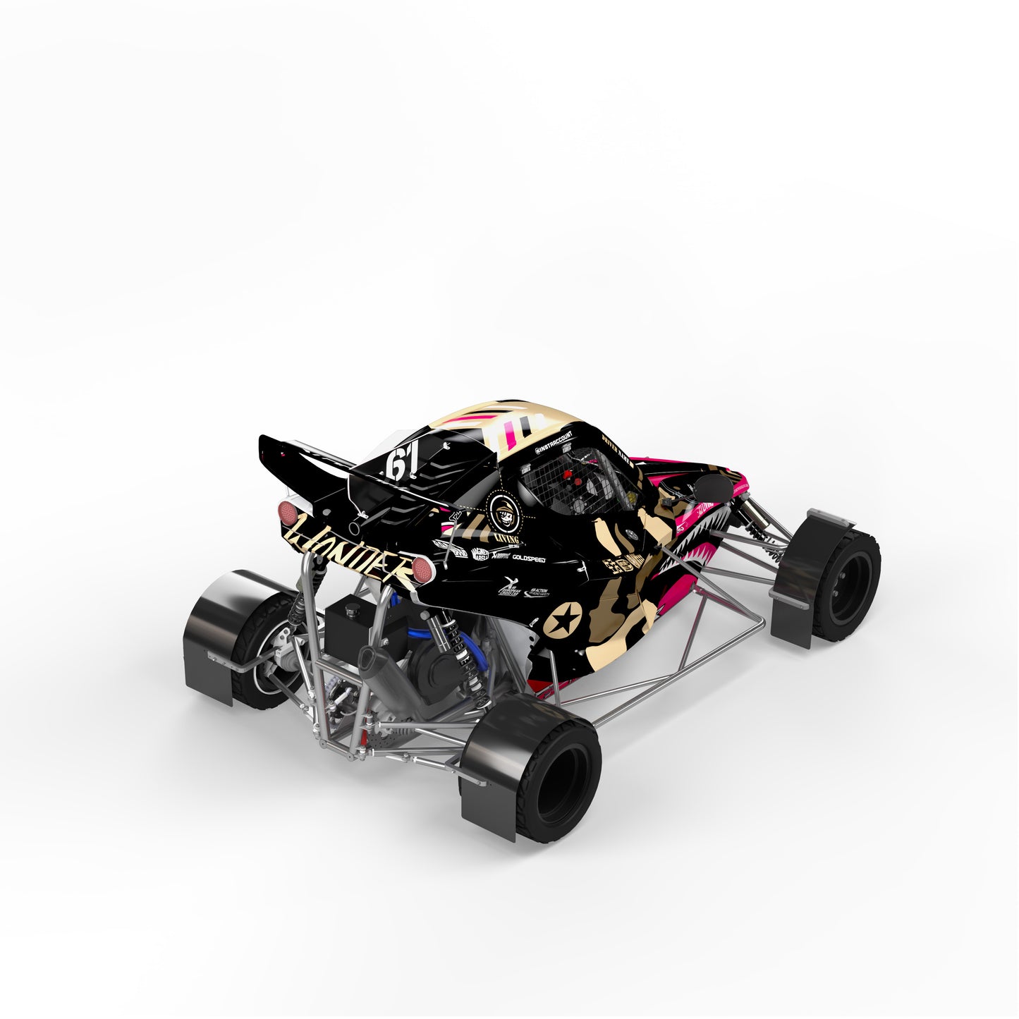 Speedcar Wonder Graphics Kit "Spitfire"