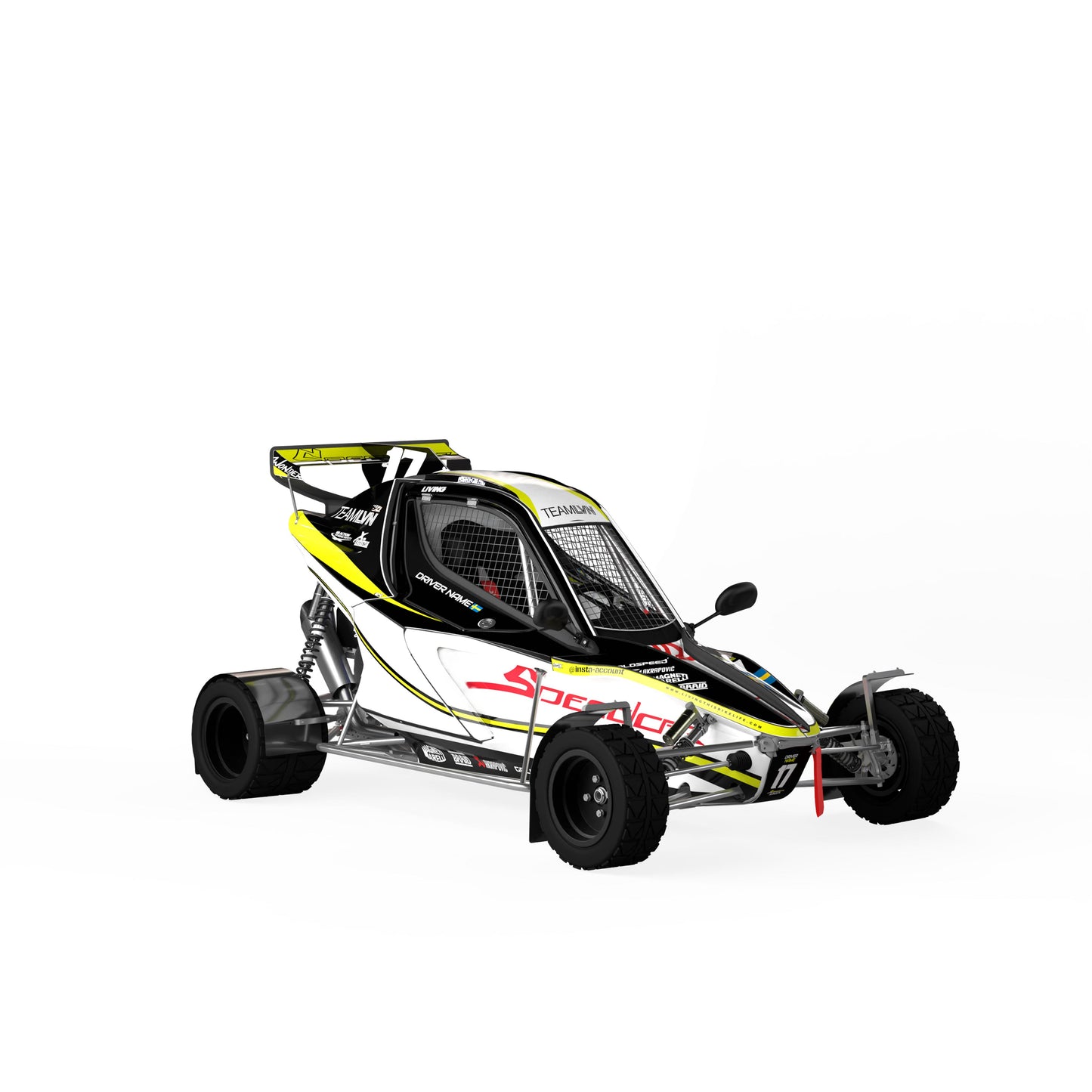 Speedcar Wonder Graphics Kit "Whiplash"