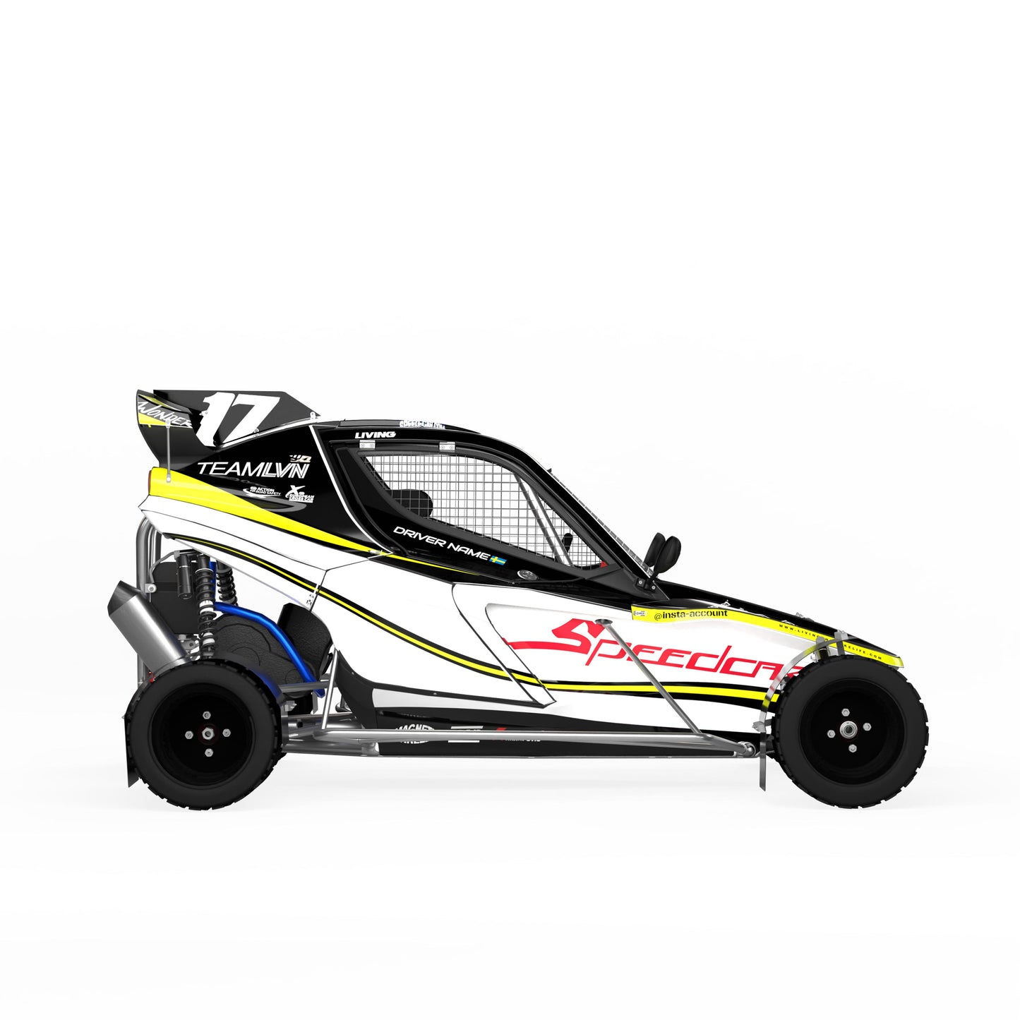 Speedcar Wonder Graphics Kit "Whiplash"