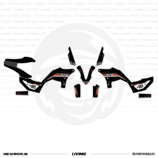 AJP PR7 Graphics Kit "Dark Side"