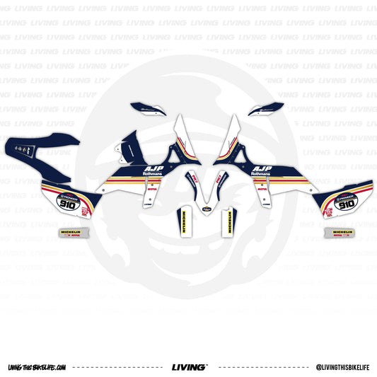 AJP PR7 Graphics Kit "Rothmans"
